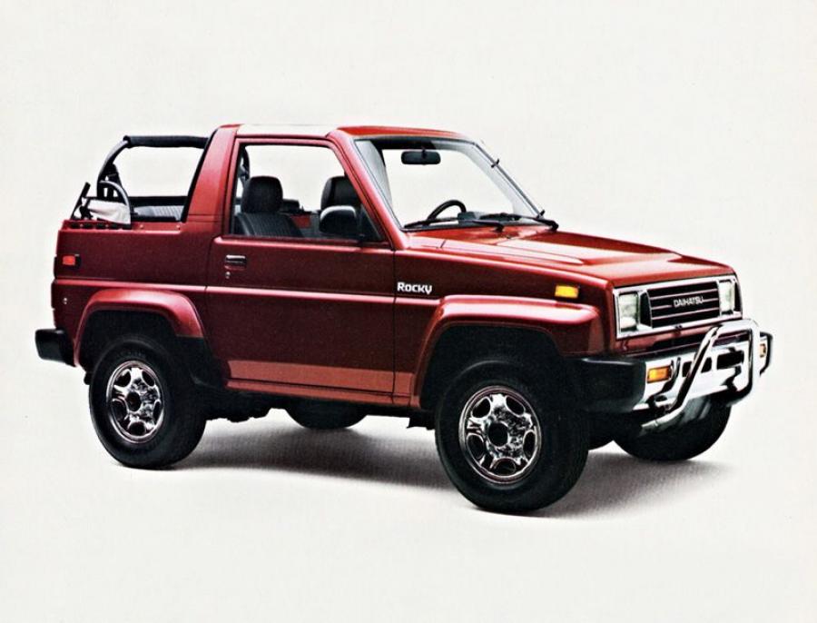  Daihatsu Rocky SX Full-Time 4WD (F300S) 1990 года  (фото 4 из 4)